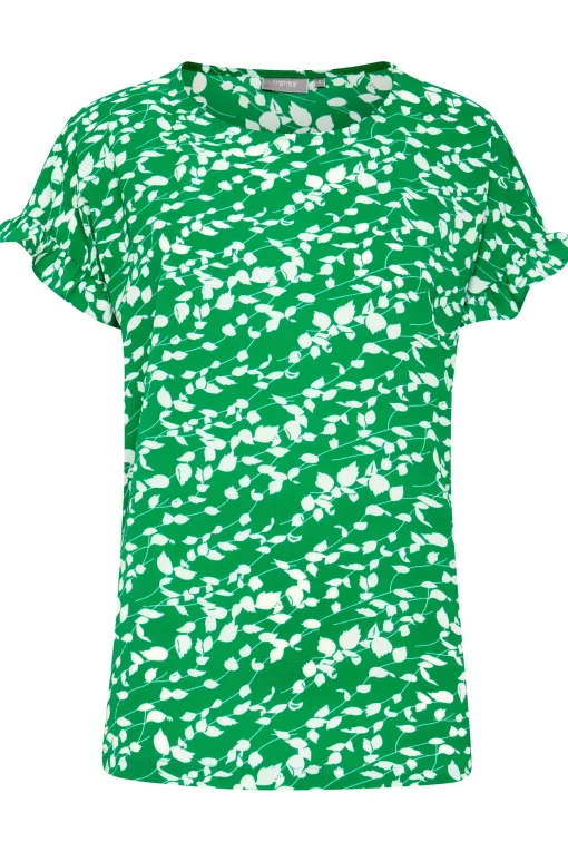 Kortærmet bluse