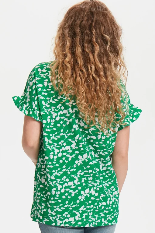 Kortærmet bluse
