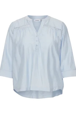Kortærmet bluse