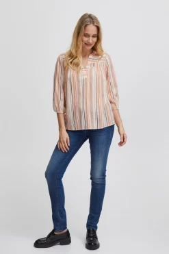 Langærmet bluse