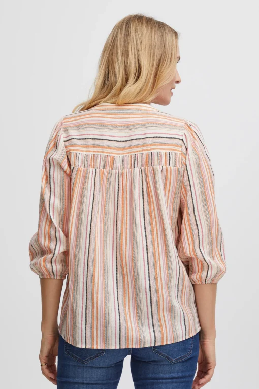 Langærmet bluse